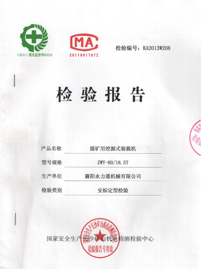 檢驗(yàn)報告